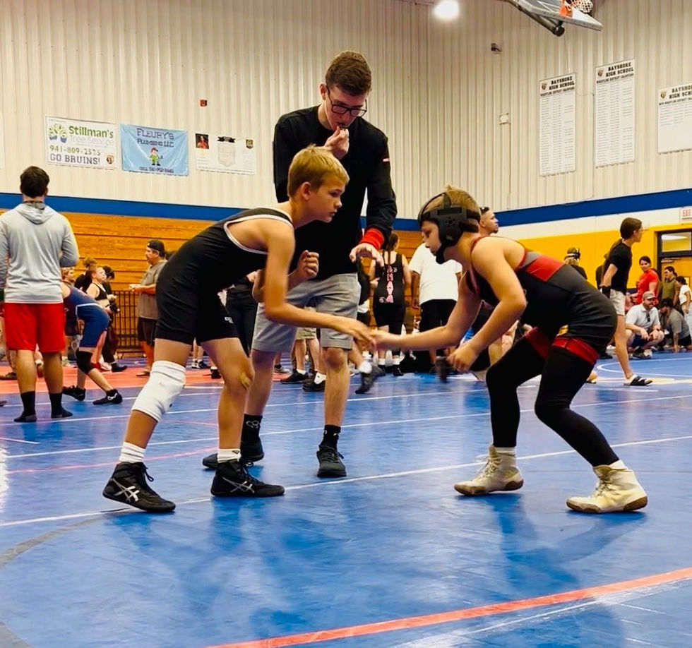 Vin competing at local tournament